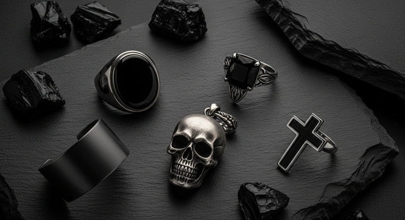 Black Is the New Gold: How Dark Materials Are Redefining Men's Jewellery in 2026