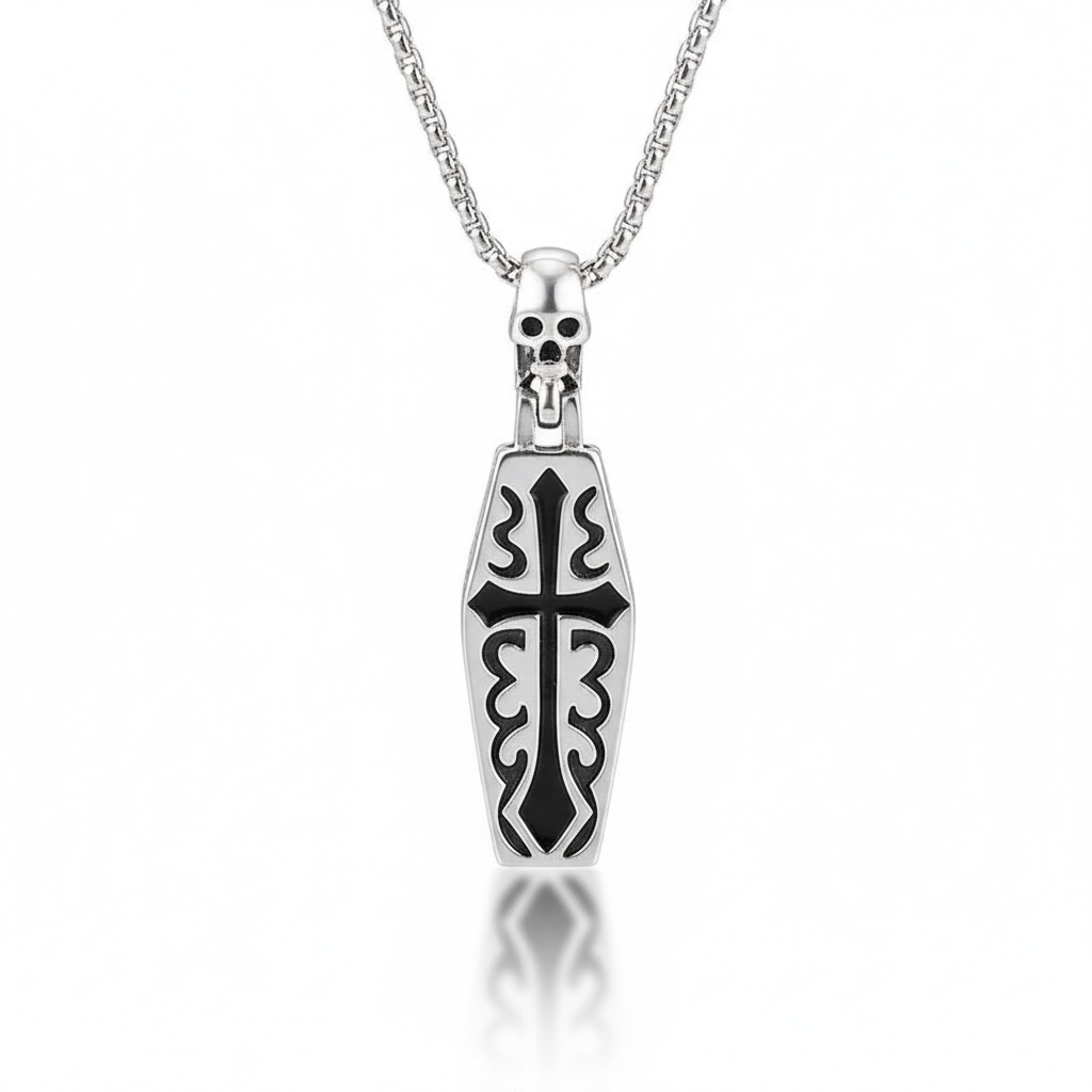 Coffin Cross Pendant