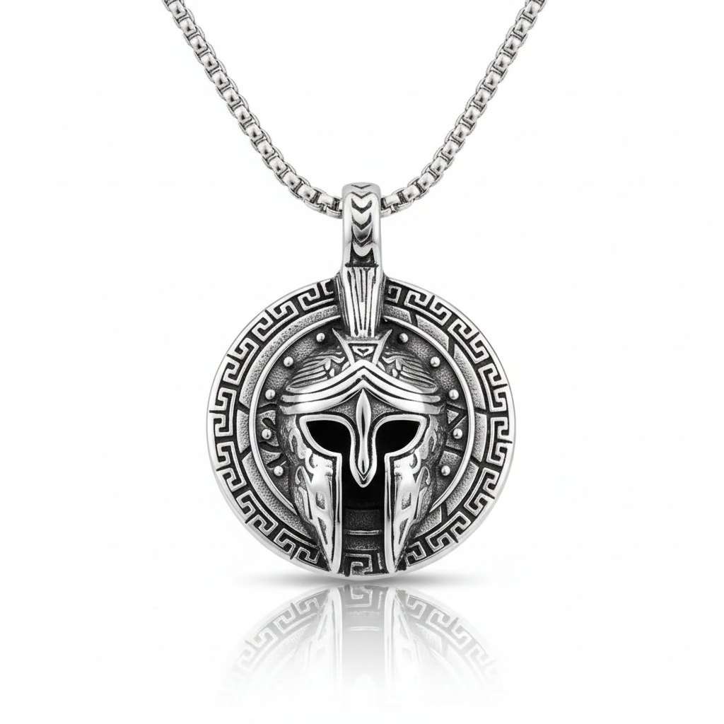 Nordic Warrior Crest Pendant