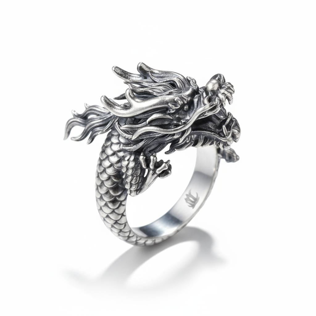 Rune Dragon Ring