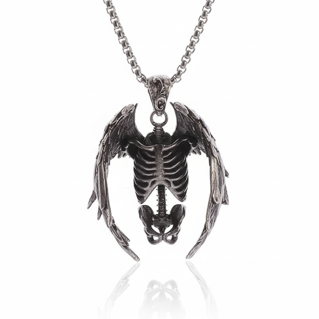 Skeleton Wing Pendant